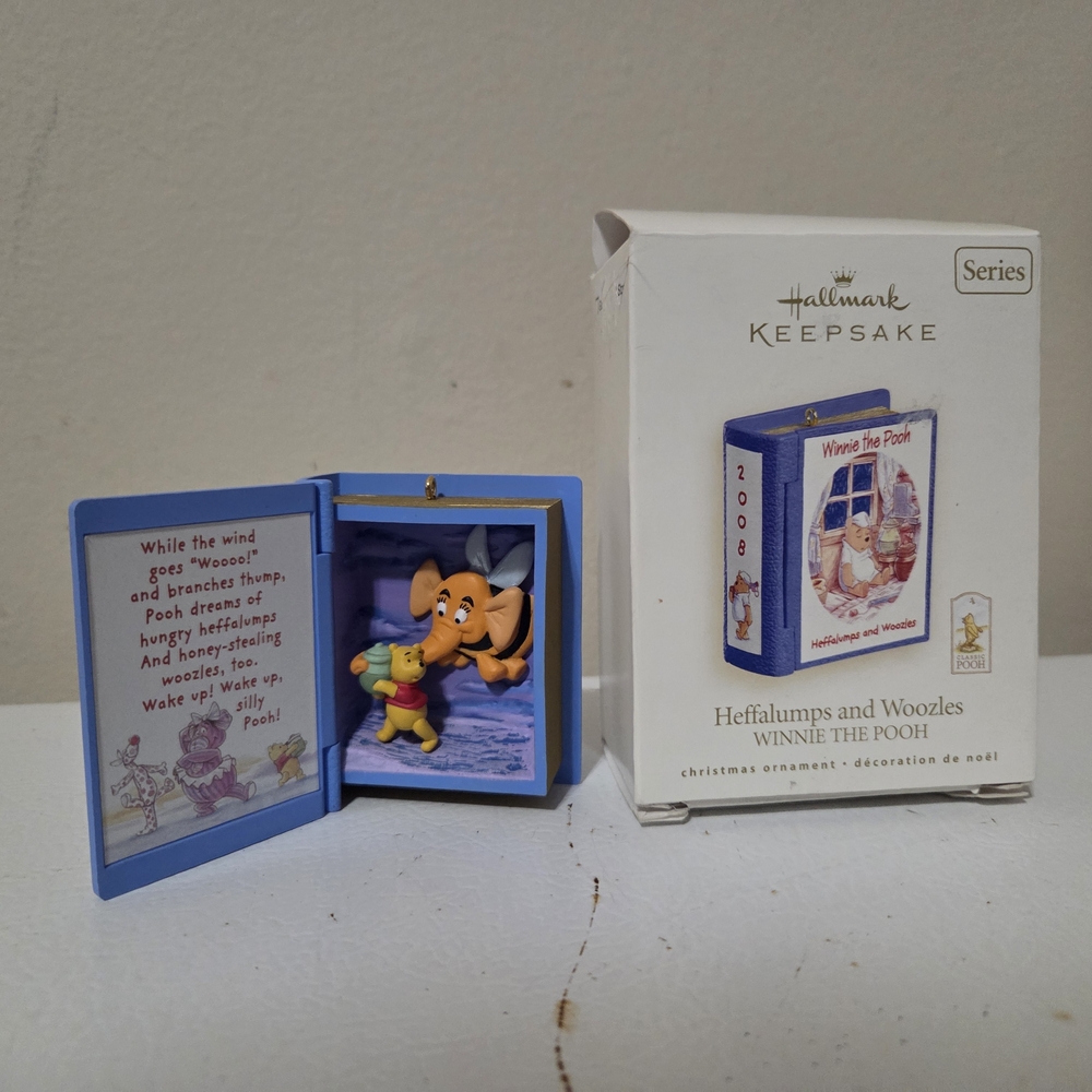 Hallmark Ornament 2008 Heffalumps And Woozles Winnie The Pooh